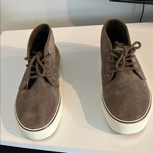 American Eagle Outfitters Suede Tan Chukka Boot Sneakers Lace Up Ankle High